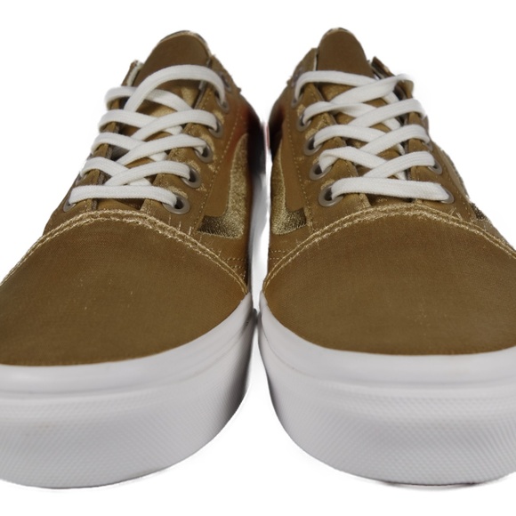VANS Old Skool DX California Souvenir Men's Low Top Sneakers (Gold / White) - Picture 2 of 7